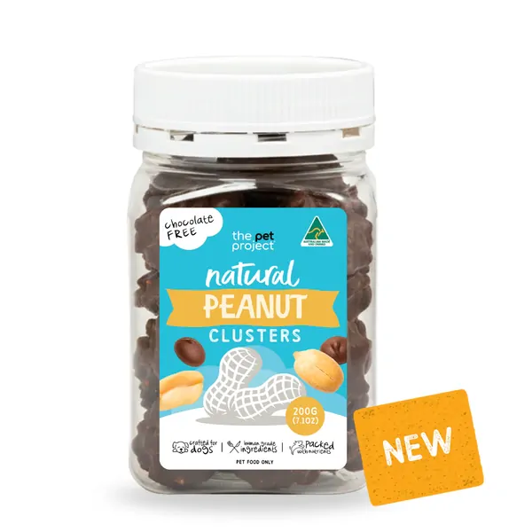 The Pet Project Peanut Clusters Dog Treats 200g