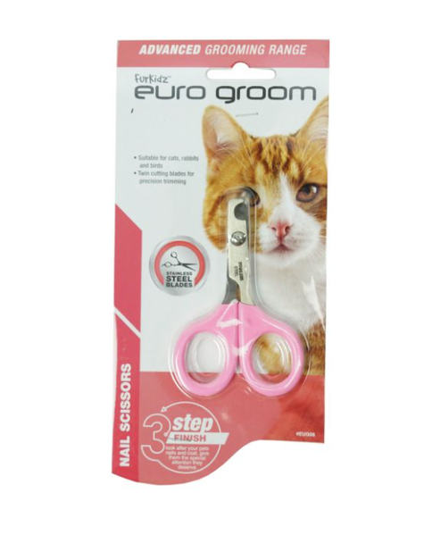 Euro Groom Cat Nail Scissors Round Nose