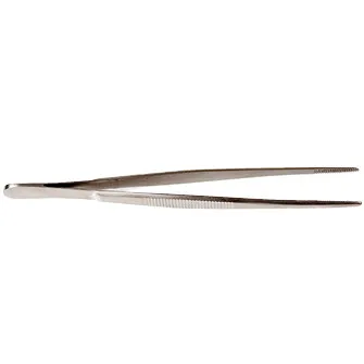 ZebraVet Dressing Forceps Plain 20cm