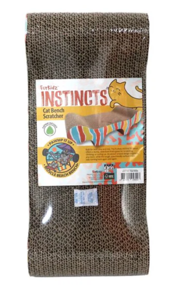 Furkidz Cat Style Scratcher Bench 45cm 