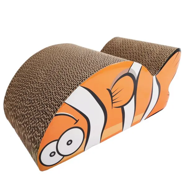 Furkidz Cat Belly Fish Scratcher 