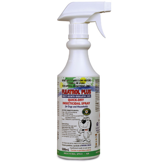 flea spray for dog bedding