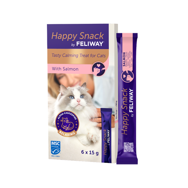 Feliway Happy Snack Feline Calming Treats with Salmon