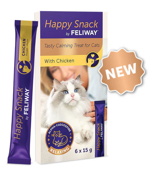 Feliway Happy Snack Feline Calming Treats with Chicken