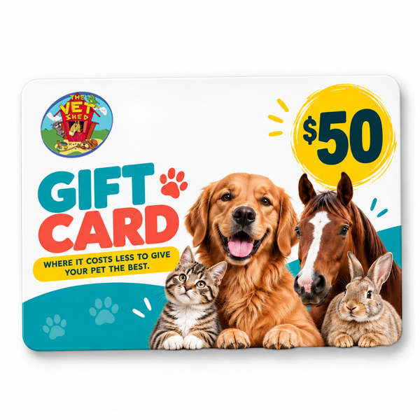 The Vet Shed $50 Gift Card