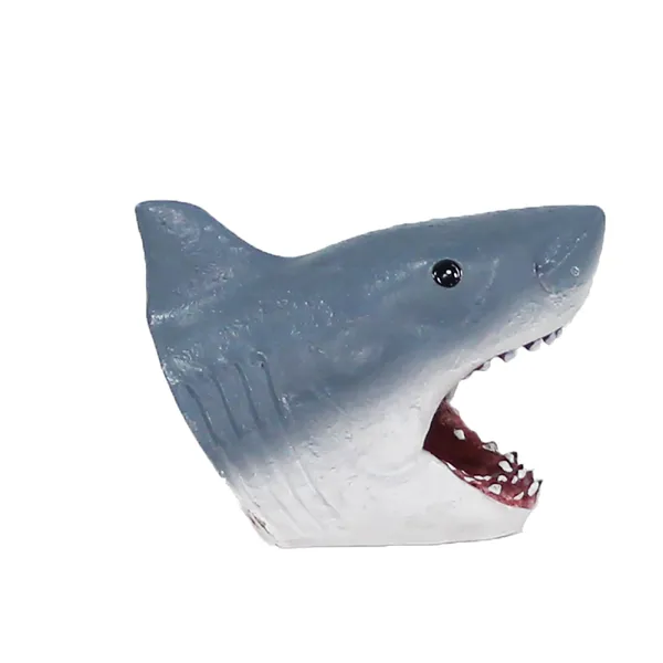 Penn-Plax Jaws Great White Shark Swim Through Aquarium Ornament Small