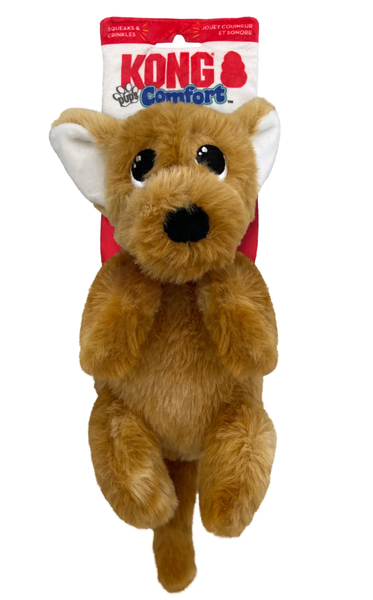 KONG Comfort Pups Peanut Dog Toy - Small