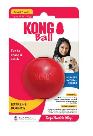 Kong Classic Ball Small Dog Toy 