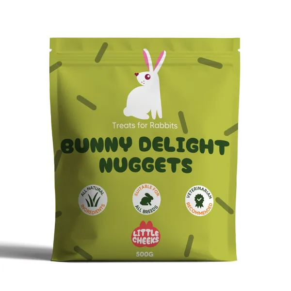 Little Cheeks Bunny Delight Nuggets 500g