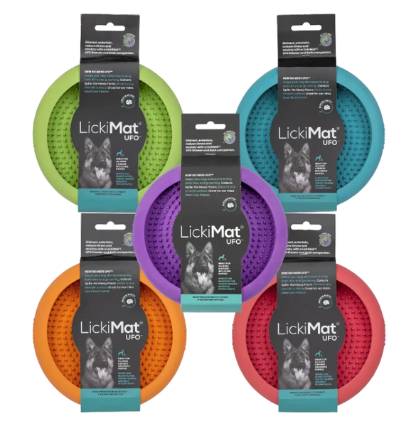 LickiMat Dog UFO Slow Food Anti-anxiety Bowl