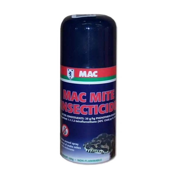MAC Mite Insecticide Spray for Reptile Enclosures 100g