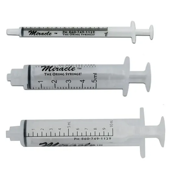 Miracle Brand O-Ring Syringes