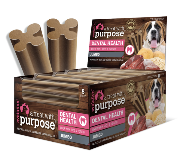 Evolution Dental Stick Liver with Rice & Potato (Jumbo)