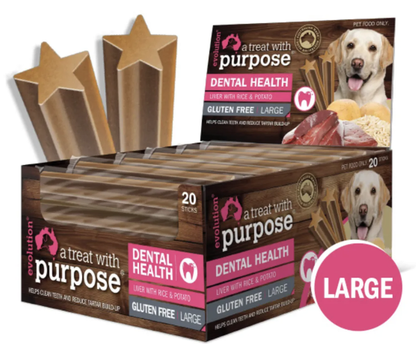 Evolution Dental Stick Liver with Rice & Potato (Large)