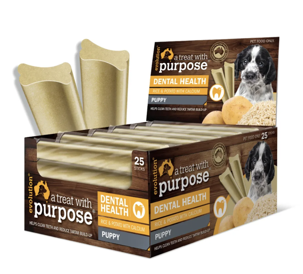 Evolution Dental Stick Puppy Rice and Potato with Calcium