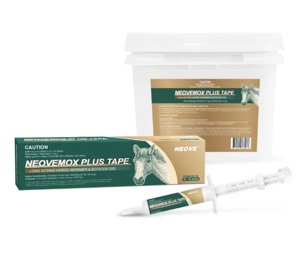 Neovemox Plus Tape Long Acting Horse Wormer & Boticide Gel