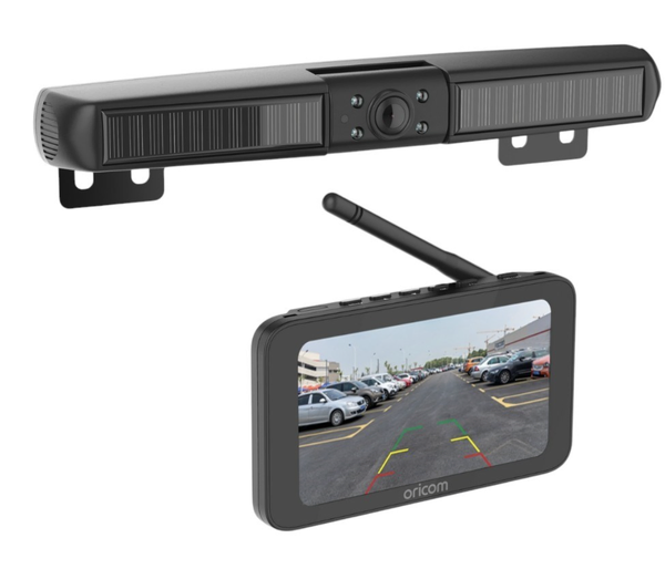 Oricom Wireless Solar Reversing Camera with 5" Display