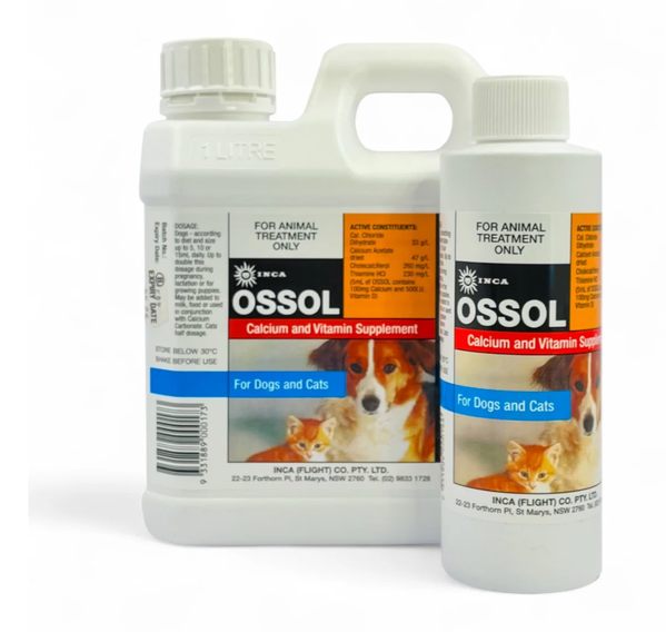 Inca Ossol Calcium And Vitamin Dog & Cat Supplement