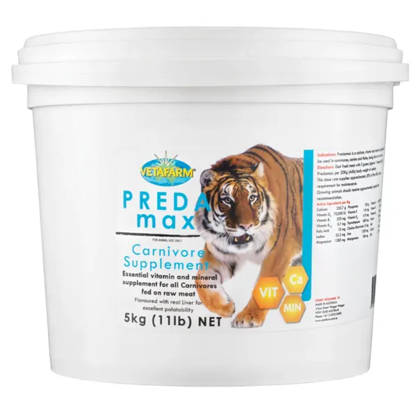 Vetafarm Predamax Carnivore Supplement 5kg