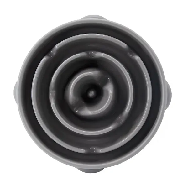 Outward Hound Fun Feeder Slo-Bowl Drop Dog Bowl