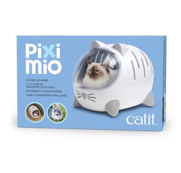 Catit PIXI Mio Personal Cat Carrier/Bed with Cushion