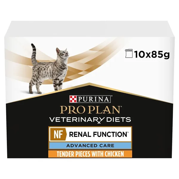 Pro Plan NF Renal Function Advanced Care Wet Cat Food 10 x 85g