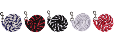 Poly Cotton Lead Rope Sml Snap 7' (213cm)