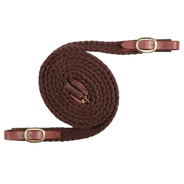 Cottonfields Hack Reins 5' (1.53m) long [Colour: Brown]