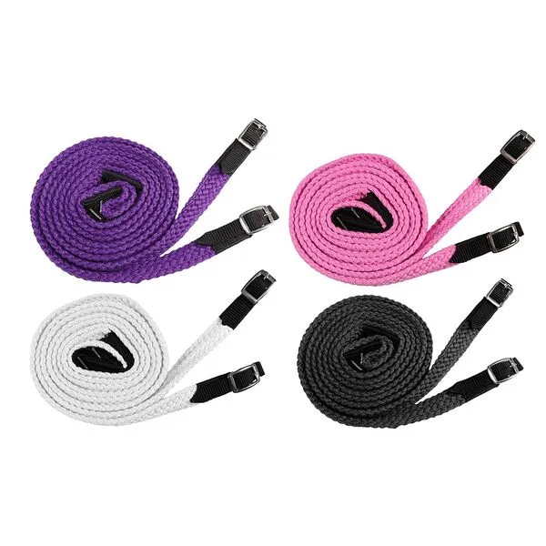 Vivid Cotton Hack Reins [Colour: White]