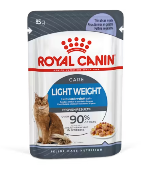 Royal Canin Ultra Light Care in Jelly Wet Cat Food 12 x 85g