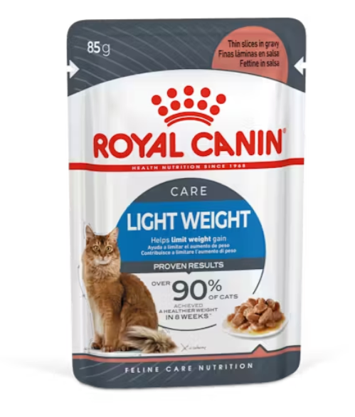 Royal Canin Light weight Care in Gravy Wet Cat Food 12 x 85g
