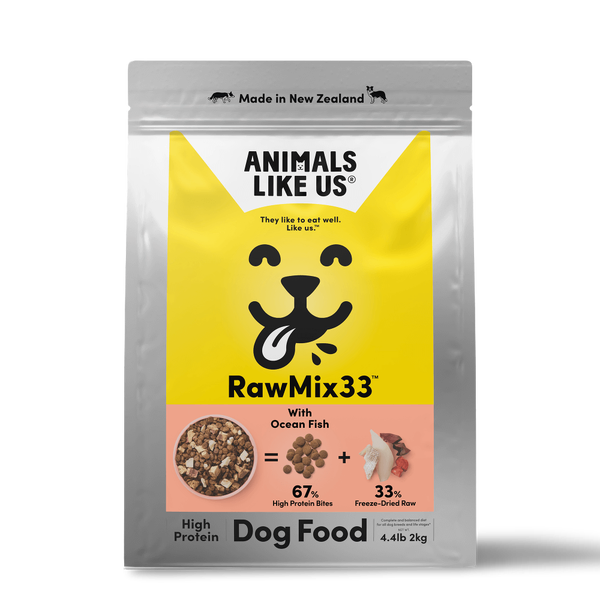 CLEARANCE | Animals Like Us Raw Mix 33 Ocean Fish Dry Dog Food 2kg