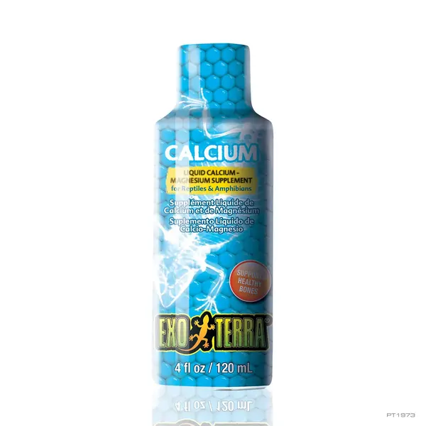 Exo Terra Liquid Calcium and Magnesium Supplement for Reptiles 120ml