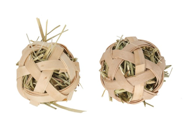 Nature Island Timothy Hay Stuffed Ball for Small Animals