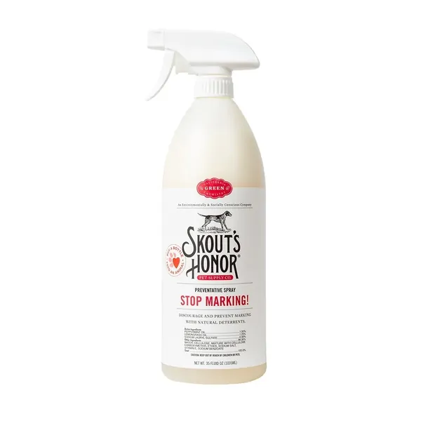 Skouts Honor Stop Marking Preventative Spray for Dogs 1.035L
