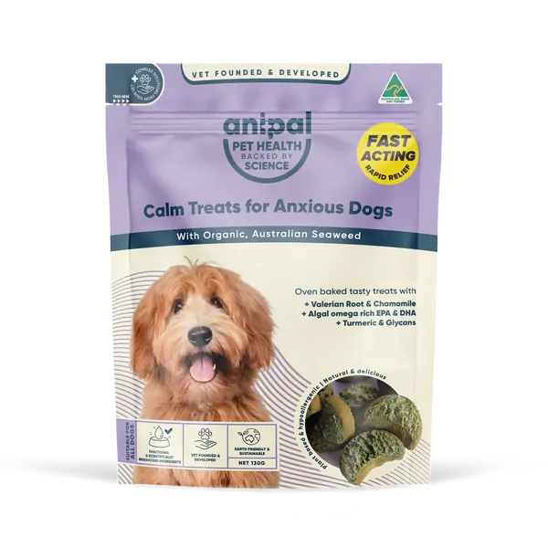 Anipal Calm Treats for Anxious Dogs 130g