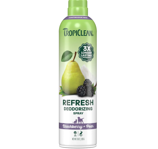 TropiClean Blackberry Pear Deodorizing Spray 295ml