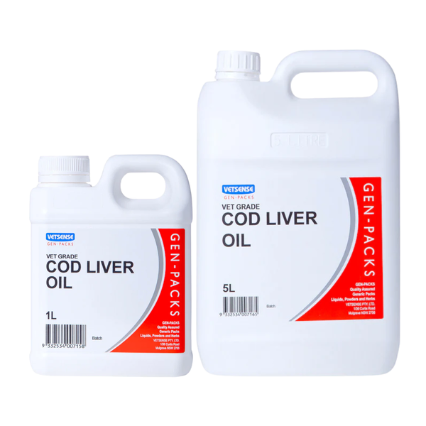 Vetsense Gen Packs Cod Liver Oil