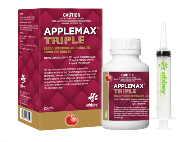 Abbey Labs APPLEMAX TRIPLE Broad Spectrum Antiparasitic Liquid 250ml