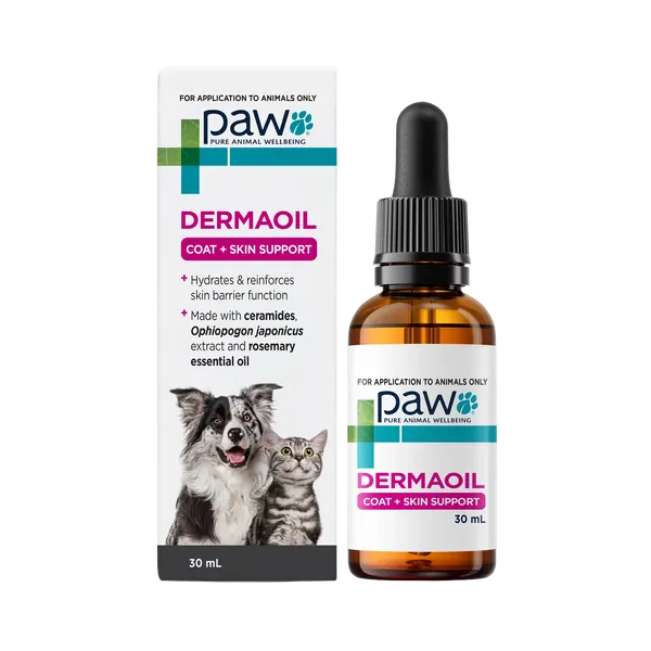 PAW DermaOil Skin and Coat Support for Dogs and Cats 30ml