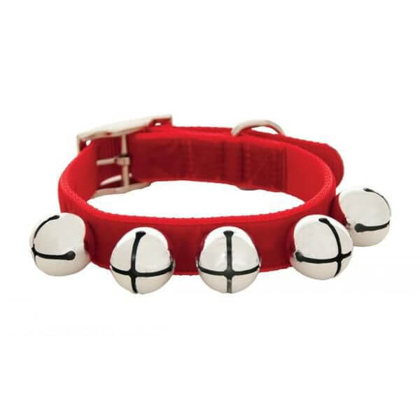 dog christmas bell collar