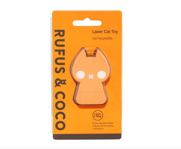 Rufus and Coco Rechargeable Laser Cat Toy