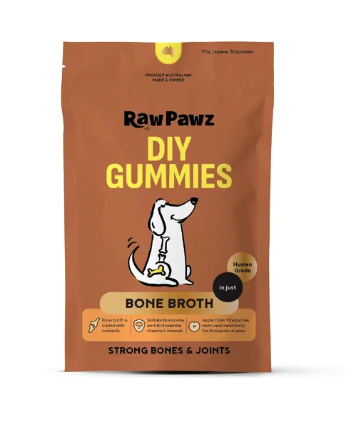CLEARANCE |Raw Pawz Bone Broth DIY Gummies 90g BB21/01/27
