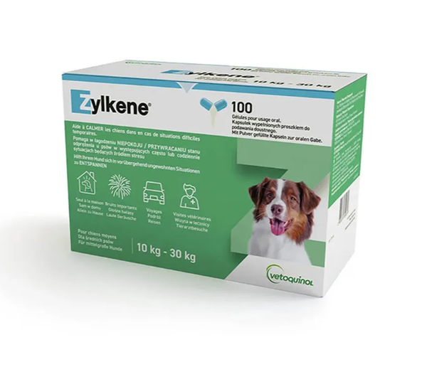 Zylkene 100 Pack Blister - 225mg Capsules (100 Capsules) **MAKE SURE THIS IS 225mg 100'S**
