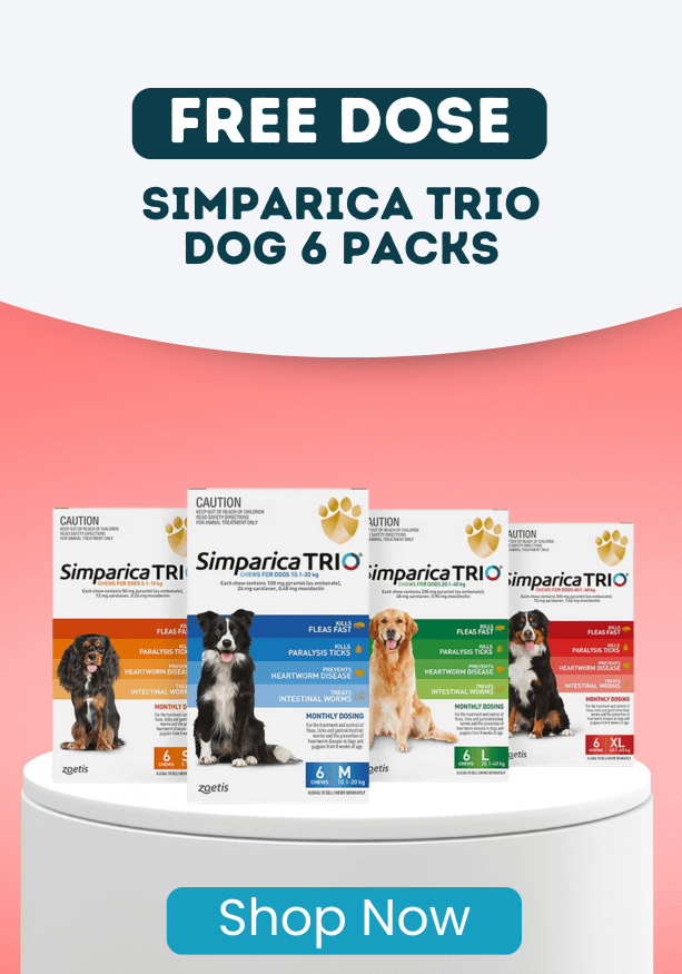 Free Dose Simparica Trio For Dogs
