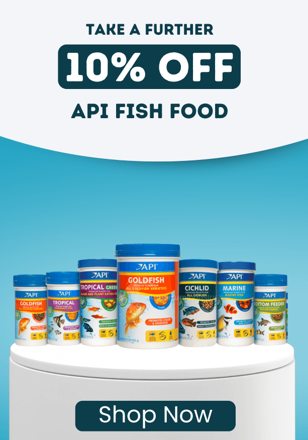 Take A Further 10% OFF API Fish Food