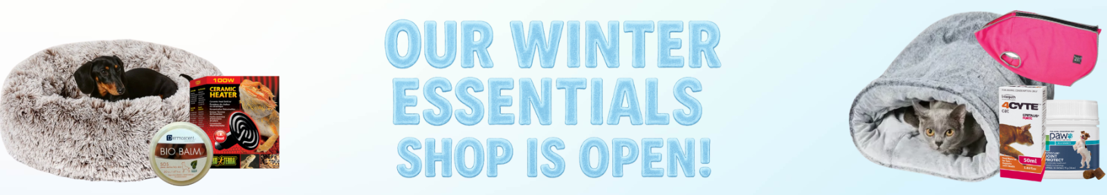 Winter Pet Essentials - The Vet Shed