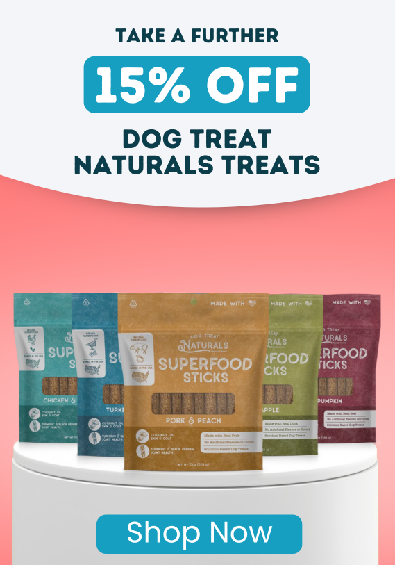 Take A Further 15% Off Dog Treat Naturals