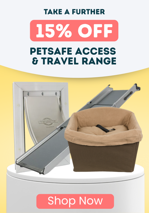 Take A Further 15% Off PetSafe Access And Travel Range