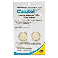 Cazitel Allwomer for dogs 35kg pack of 2 tablets